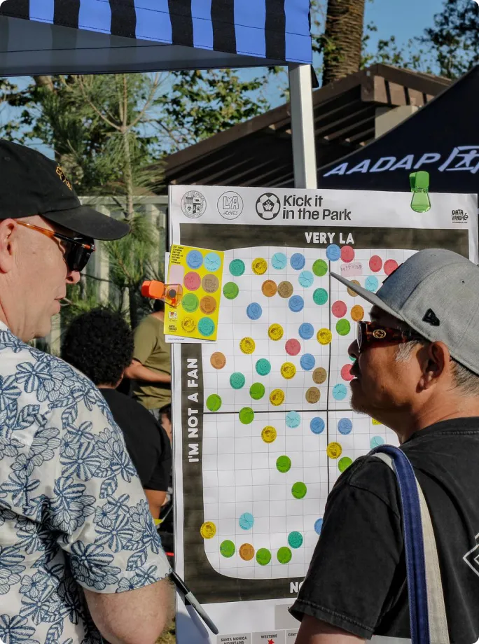 Voting at the posters